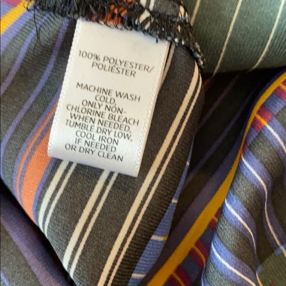 Loft trendy tie Tank top multicolored S - Picture 6 of 6